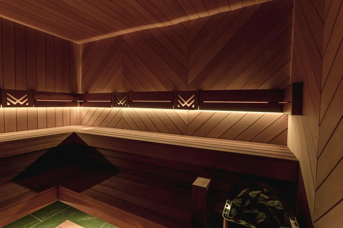 Sauna vo wellness